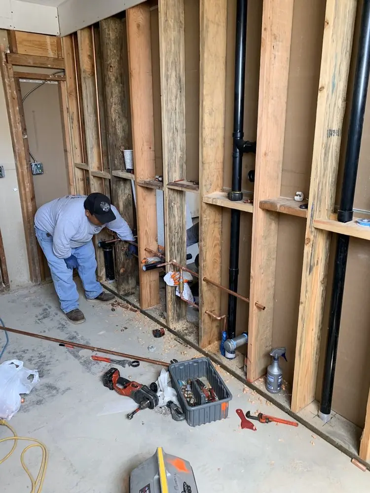 Commercial rough-in plumbing for Water Heater Replacement in Cinnamon Ridge